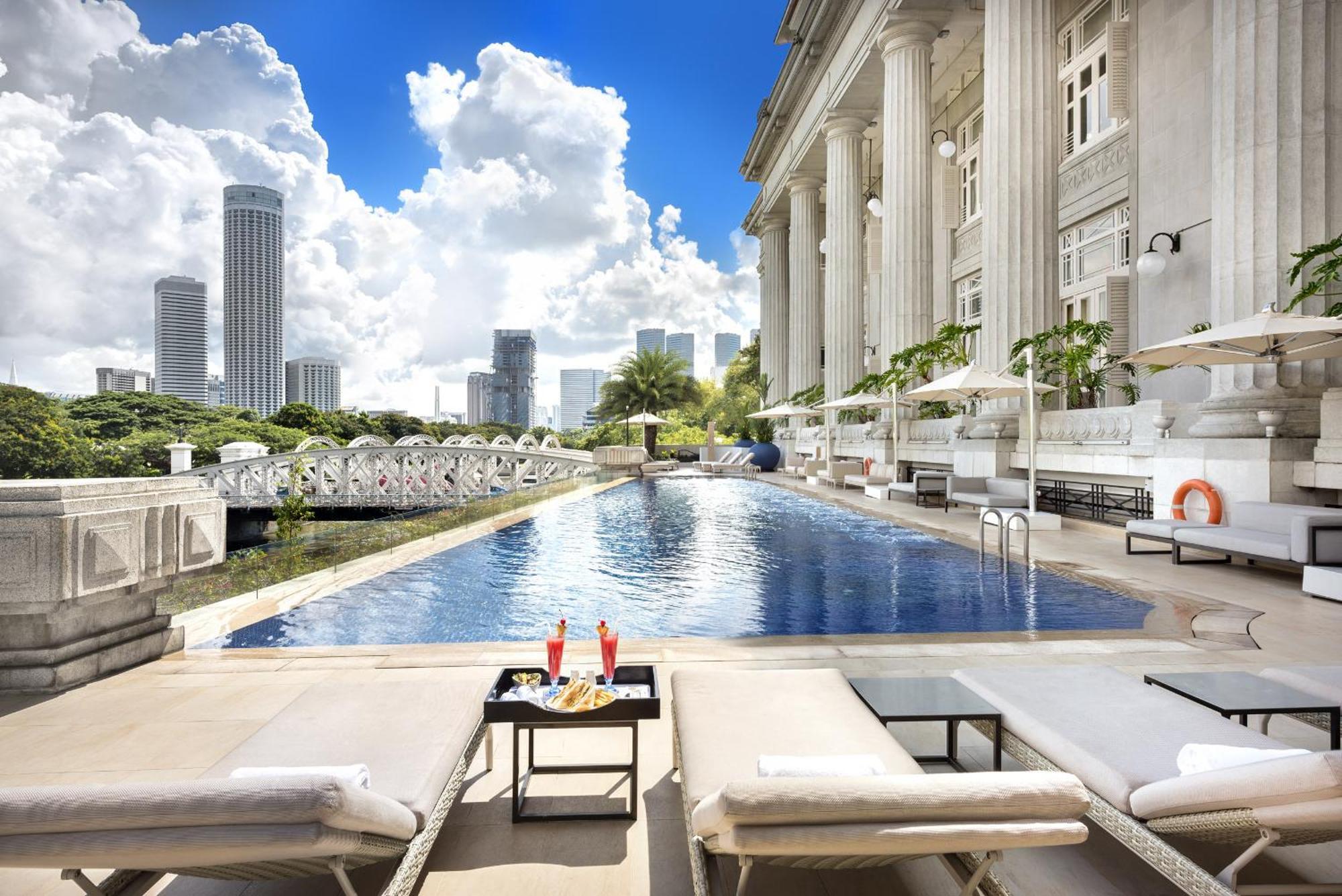 Forfait Taste the Good Life - Chambre avec Vue sur Marina Bay, Petit-Déjeuner Gratuit et Crédit de Restauration Flexible de 100 SGD Net par Séjour