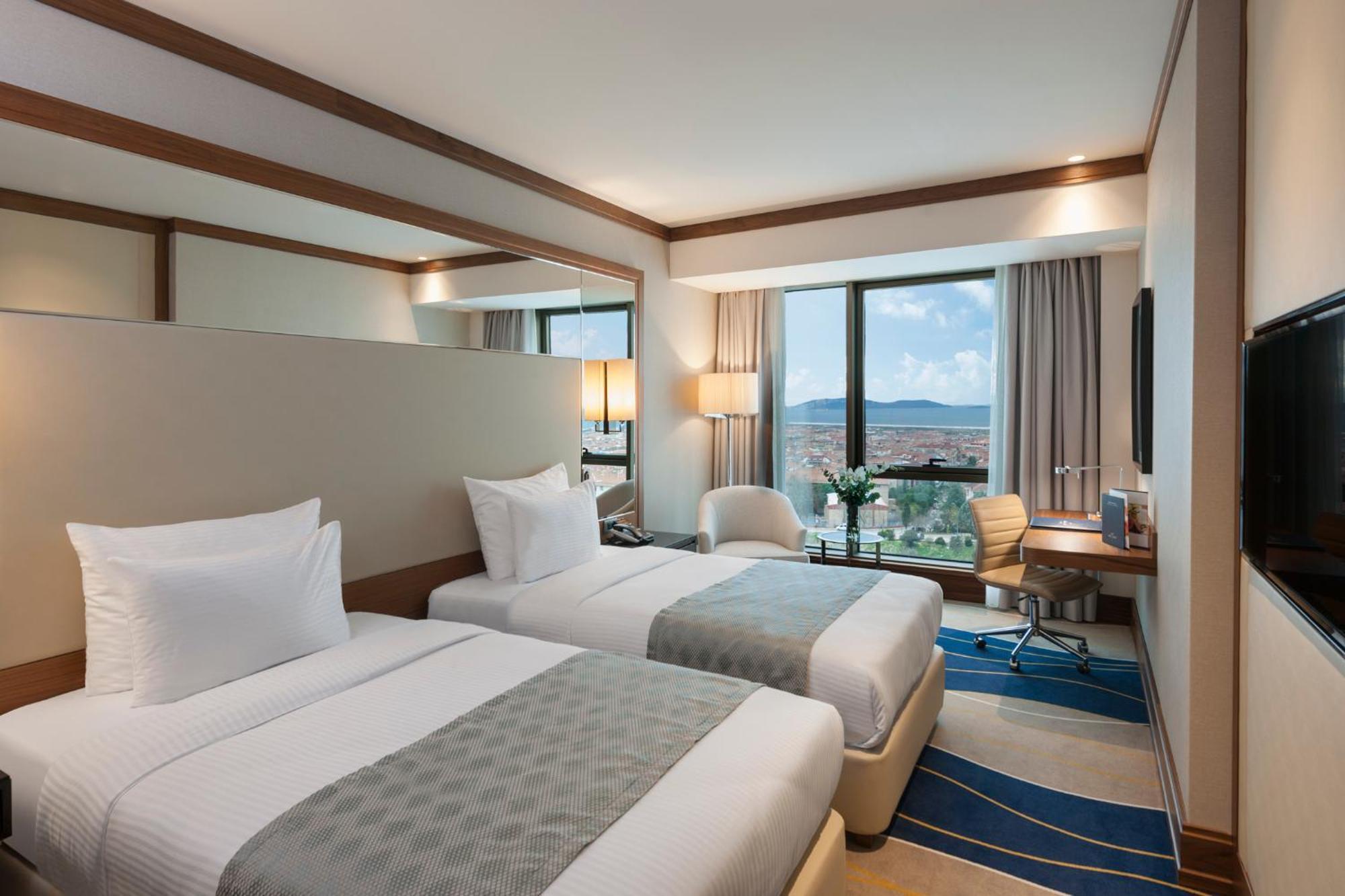 Chambre Deluxe avec 2 Lits Simples - Vue sur Mer
