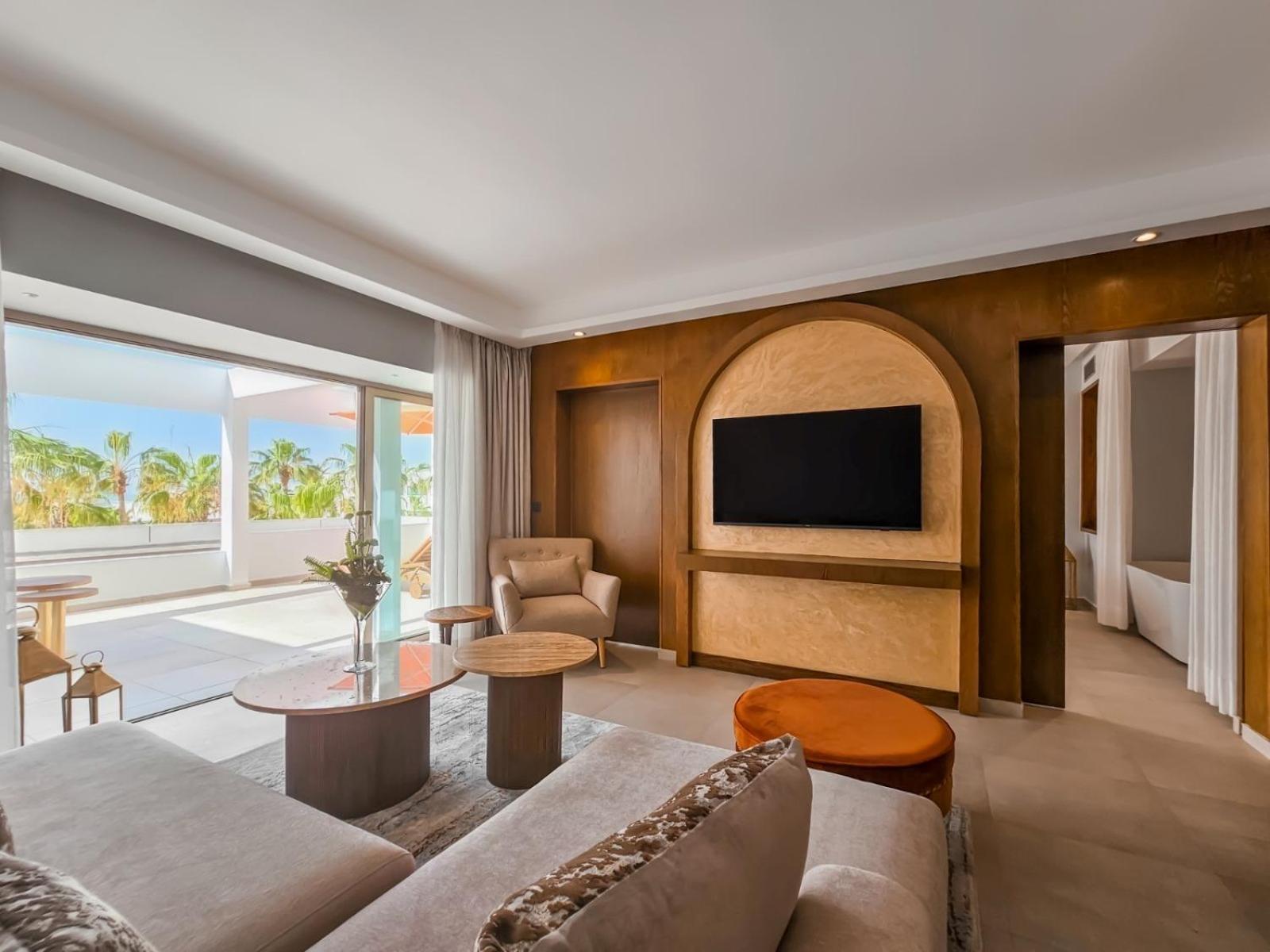 Suite Lit King-Size Privilège avec Terrasse - Vue sur Océan