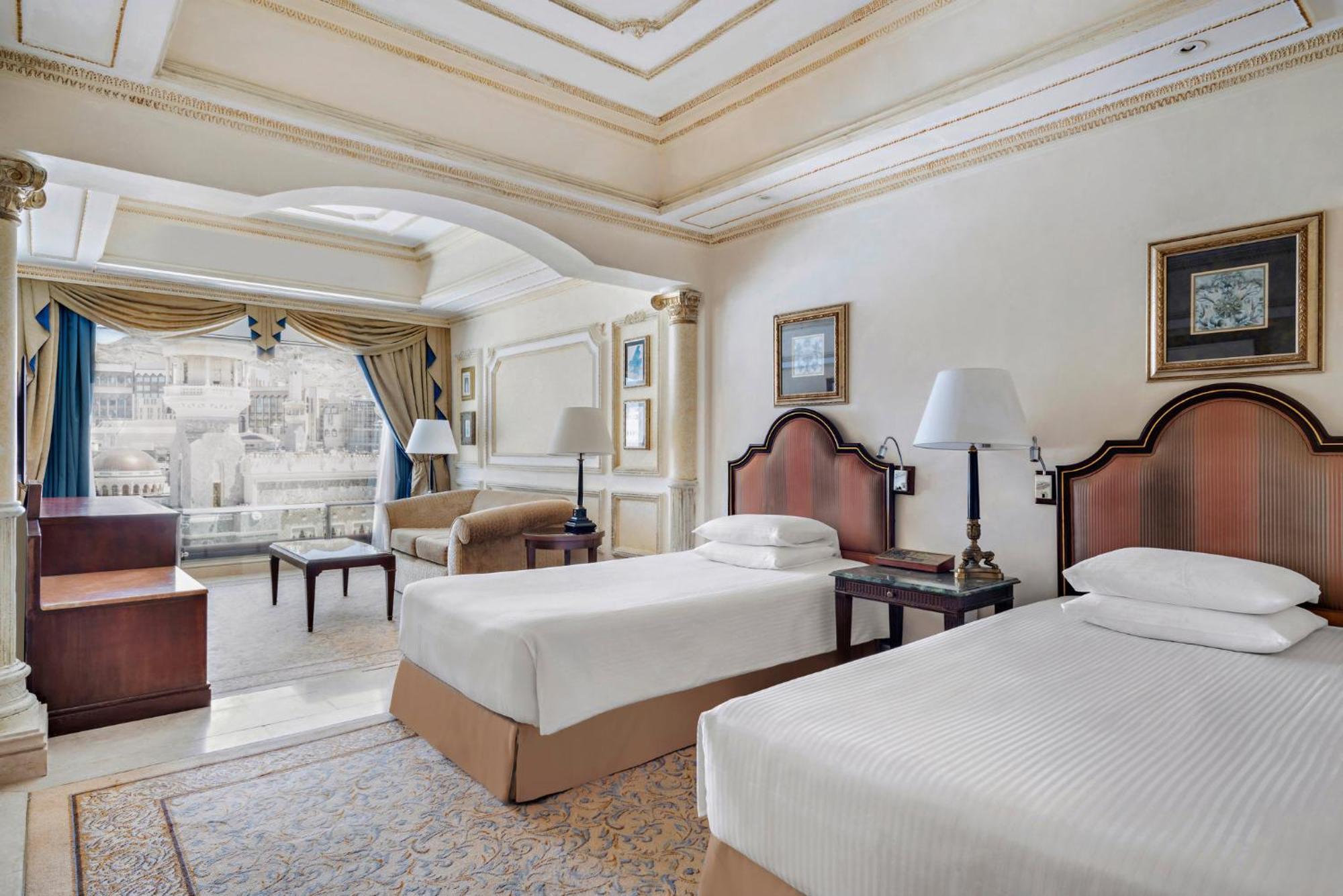 Chambre Lits Jumeaux de Luxe avec vue sur Haram