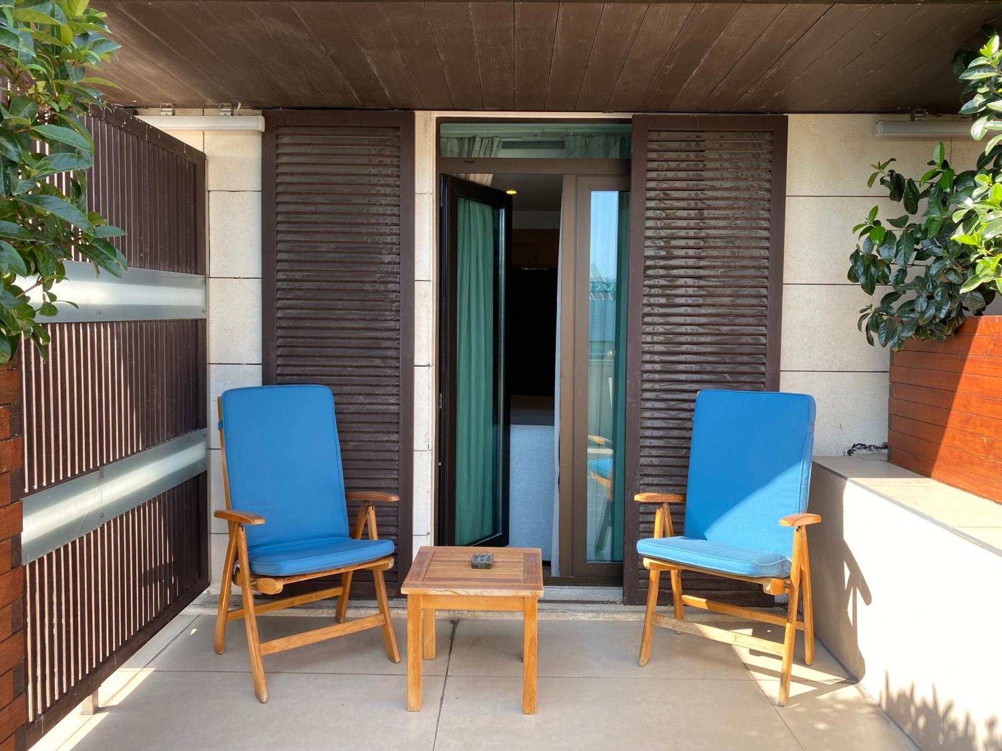Chambres Lit King-Size avec Terrasse