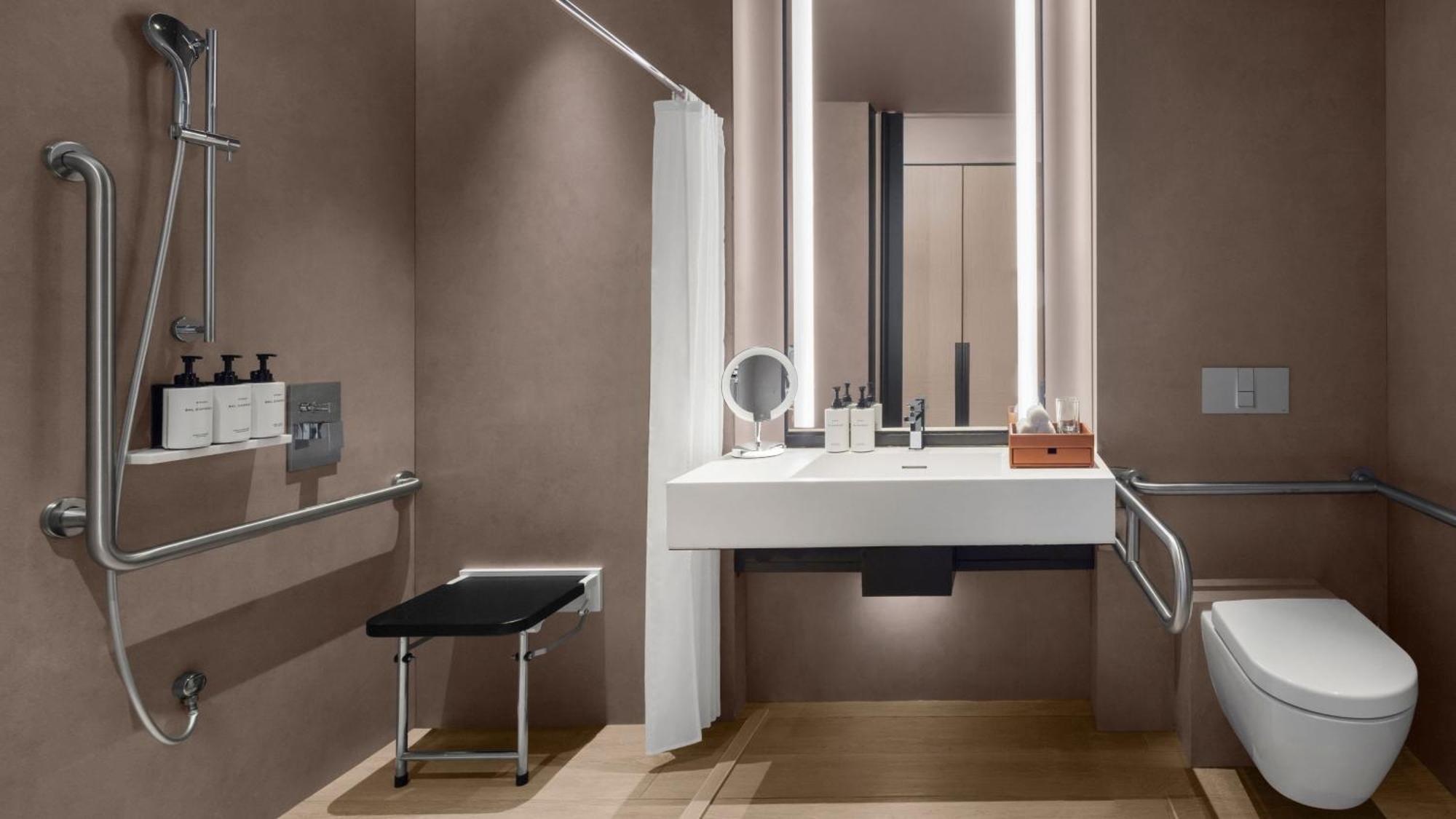 Chambre Lit King-Size Classique - Adaptée aux Personnes à Mobilité Réduite