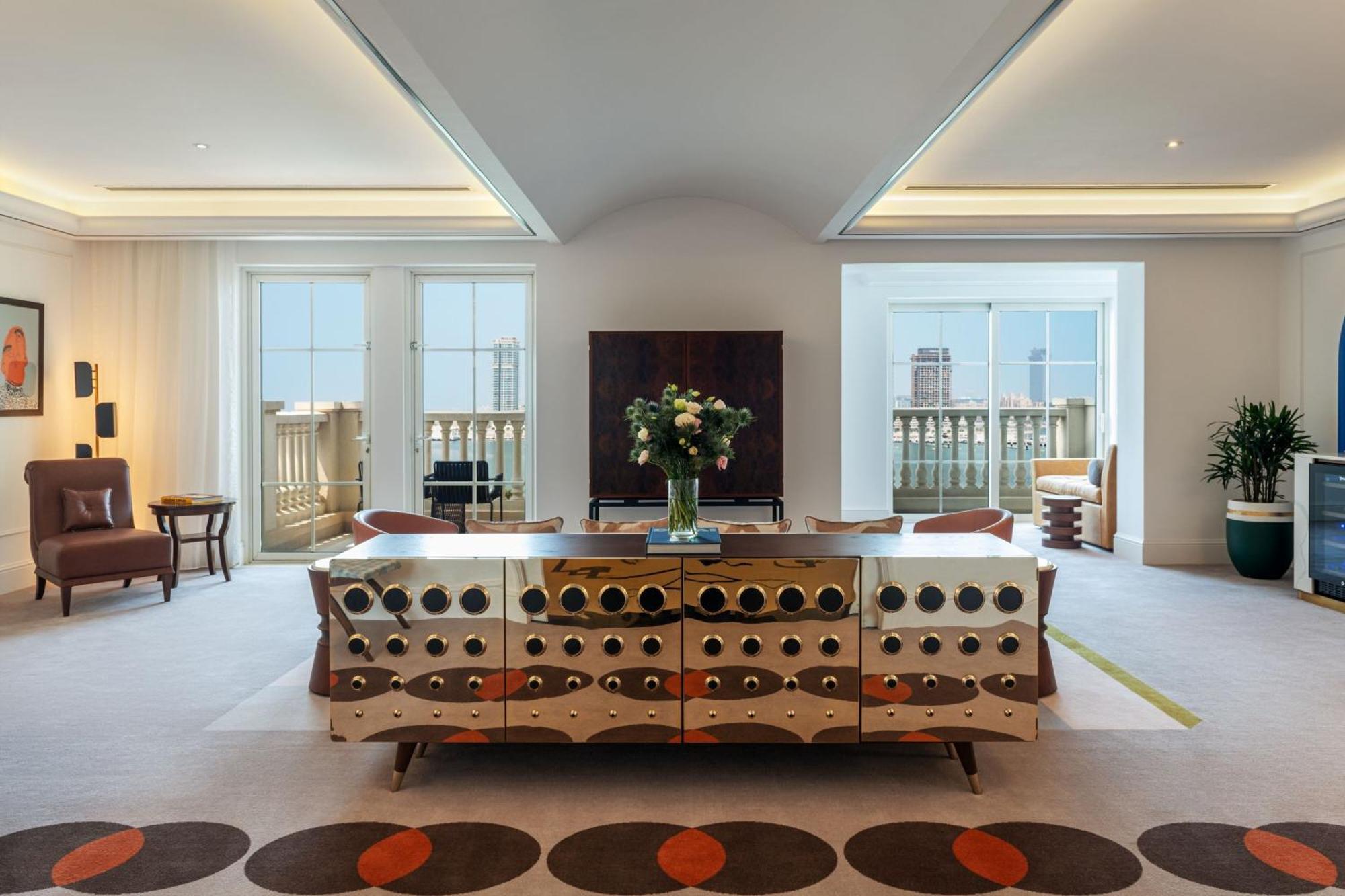 Suite Penthouse 2 Chambres en Duplex avec Balcon - Vue sur Mer : 1 Lit King-Size, 2 Lits Queen-Size et Canapé-Lit - Petit-Déjeuner, Transferts Aéroport de Dubaï, Happy Hour, Goûter, Accès Salon Club et Parc Aquatique Jungle Bay