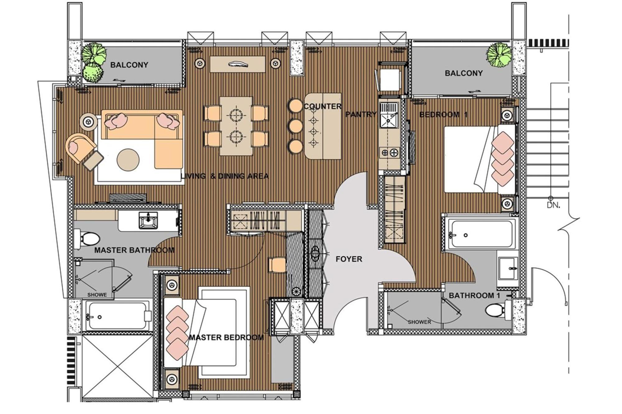 Two-Bedroom Suite,1588335534:JPEG