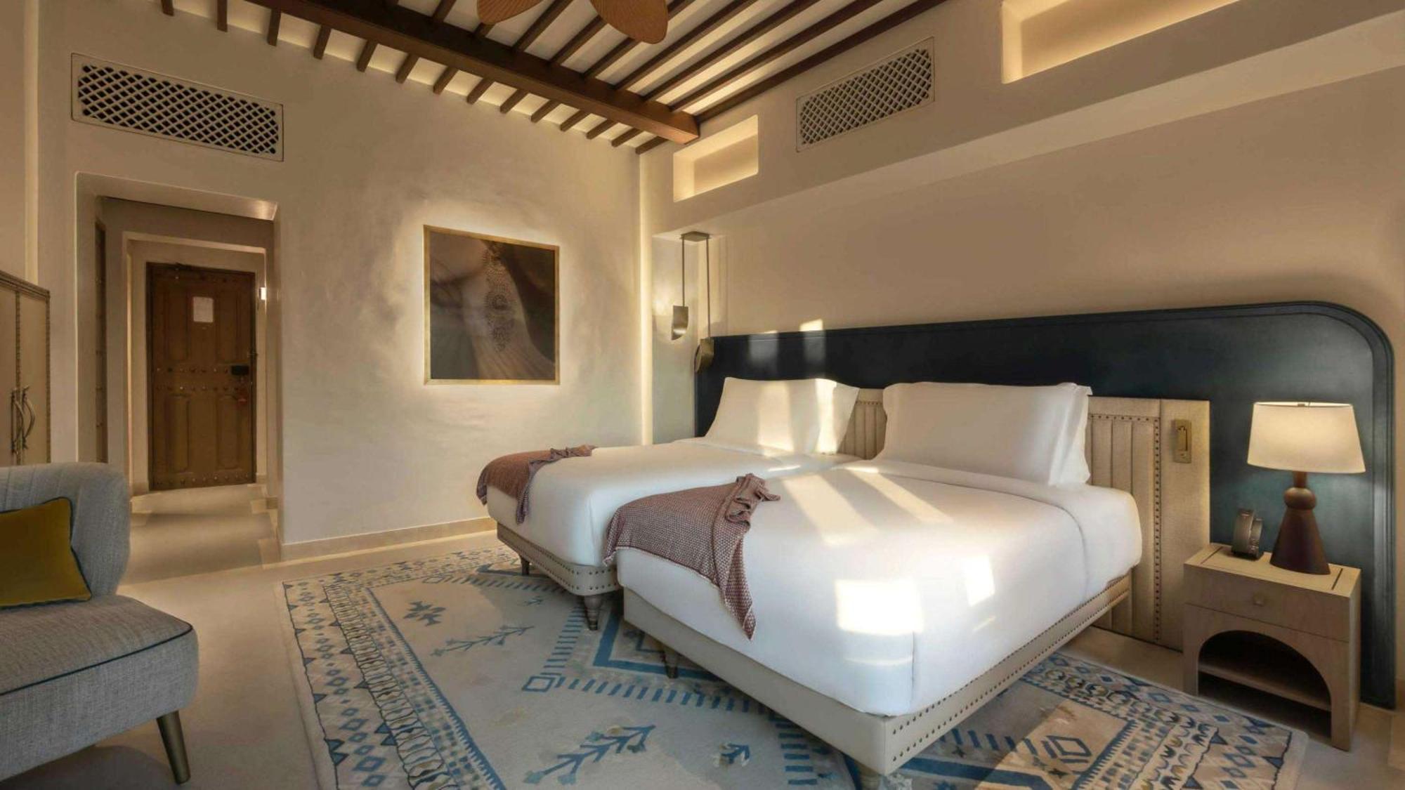 Chambre Lits Jumeaux avec Terrasse - Vue sur Jardin