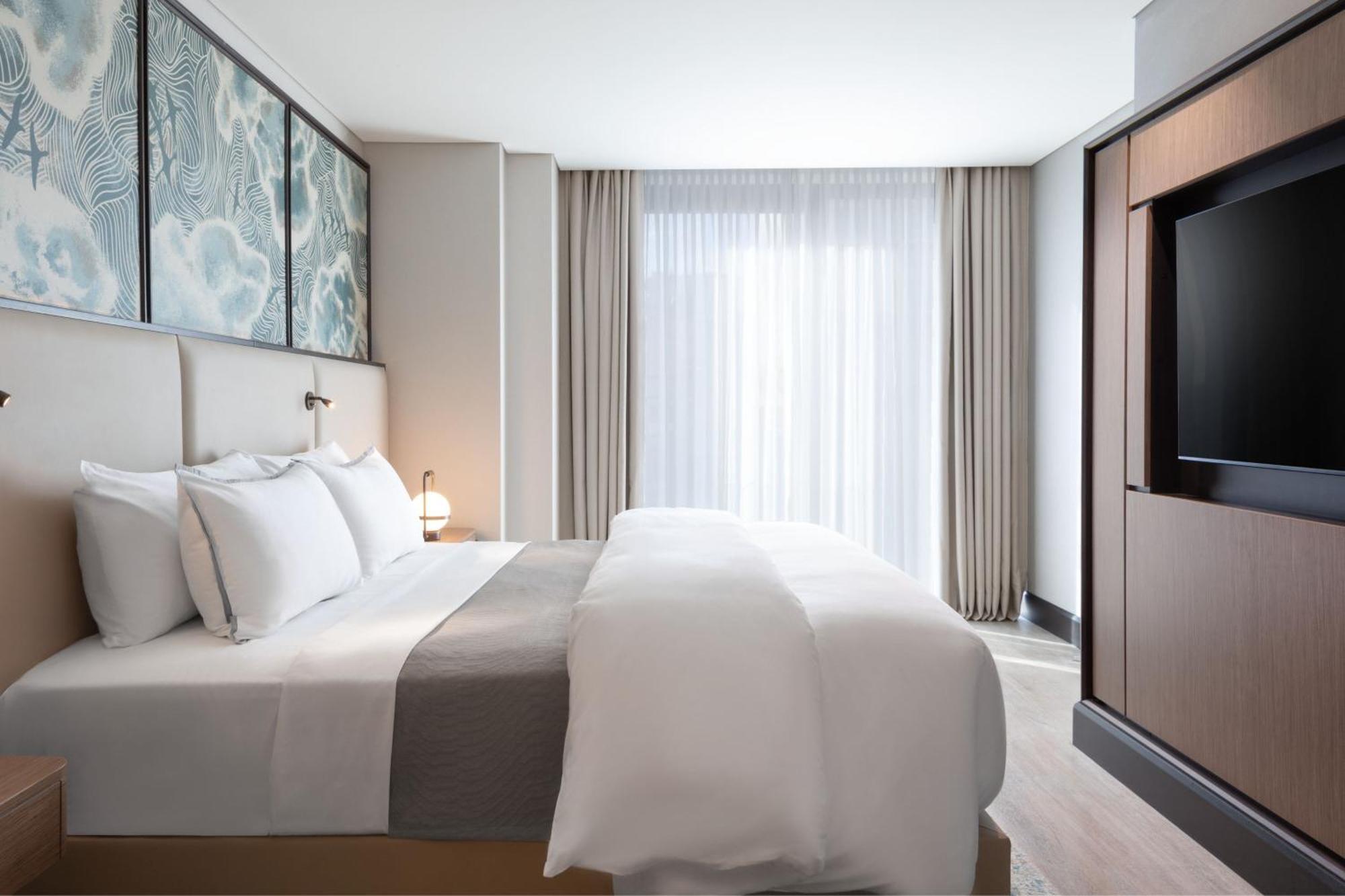 Suite Lit King-Size Premium avec Canapé-Lit - Vue sur Ville