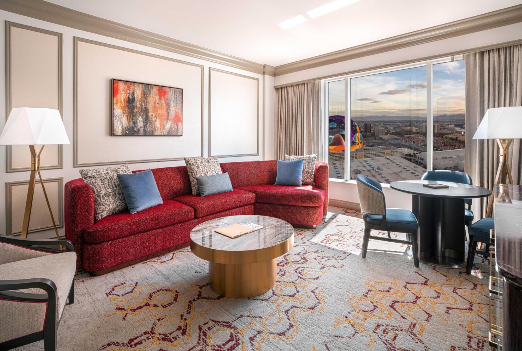 Suite 2 Lits Queen-Size de Luxe Récemment Rénovée - Vue sur Sphère