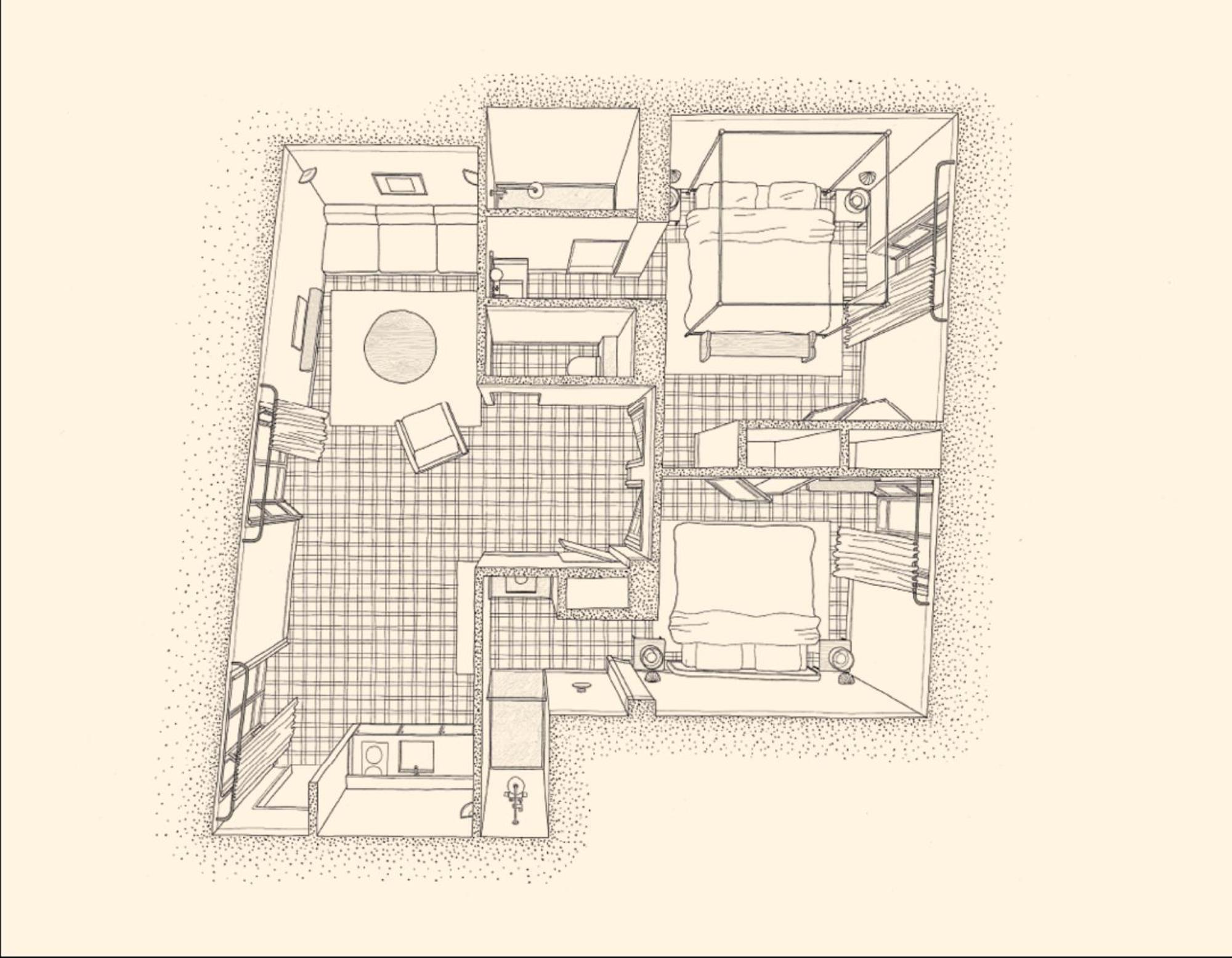 Appartement 2 Chambres avec Terrasse
