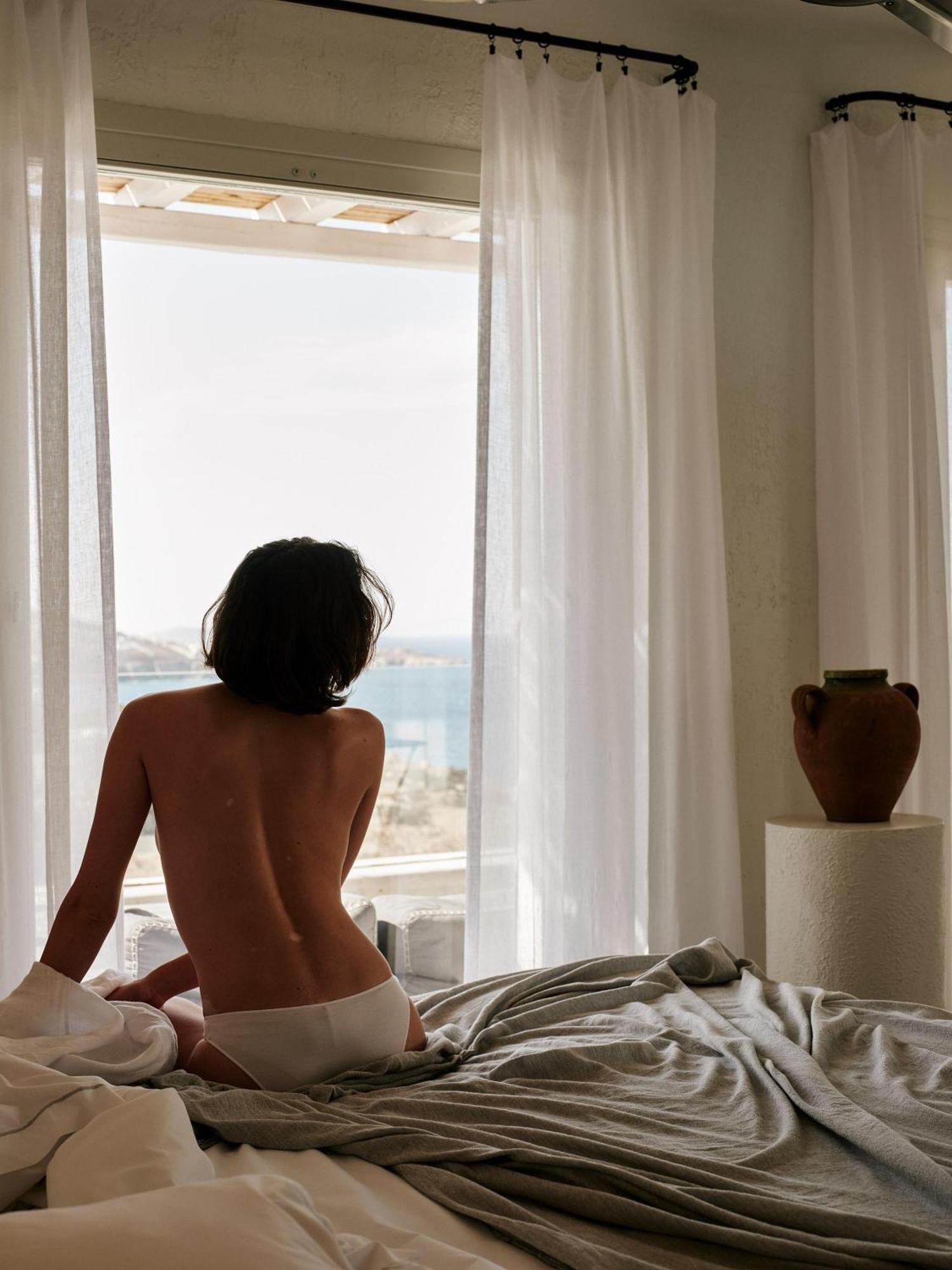 Suite Bohème avec Bain à Remous Extérieur - Vue sur Mer et Coucher de Soleil
