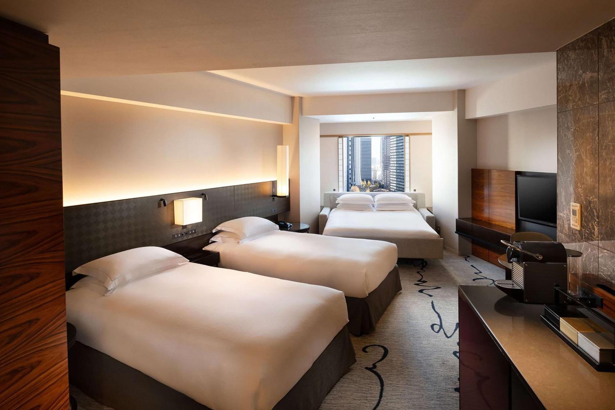Chambre Lits Jumeaux Premium avec Canapé-Lit