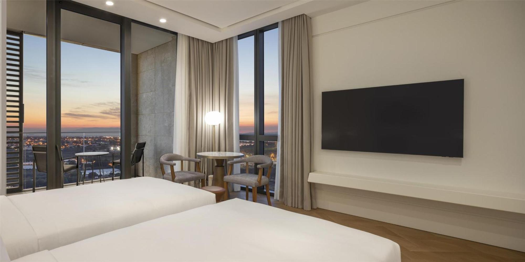 Chambre Lits Jumeaux Deluxe avec Balcon