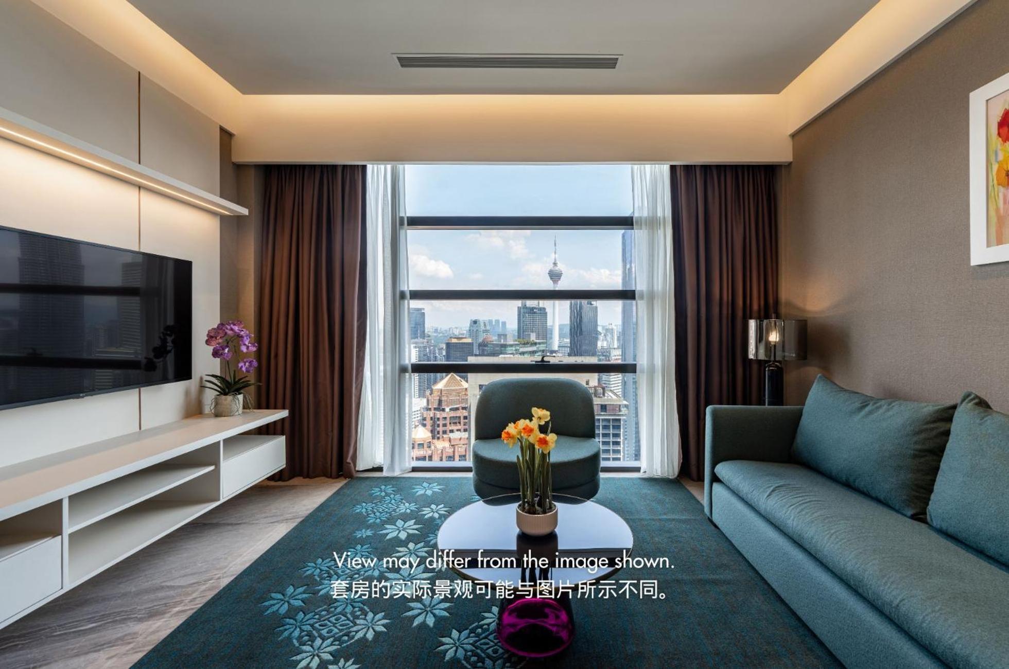 Suite 2 chambres - Vue sur tour jumelle