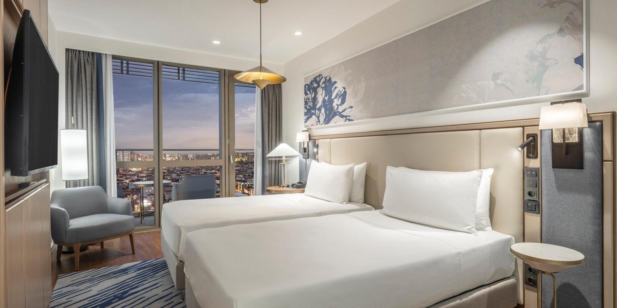 Chambre Double avec 2 Lits Doubles