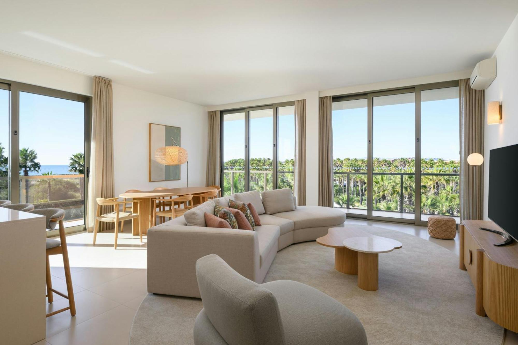 Suite 3 Chambres avec Balcon - Vue sur Mer