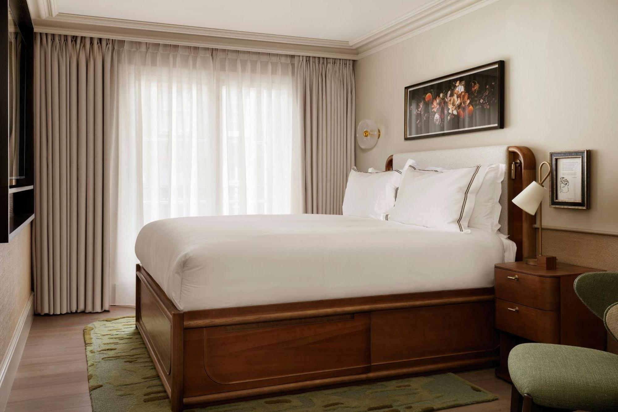 Chambre Lit King-Size Salon