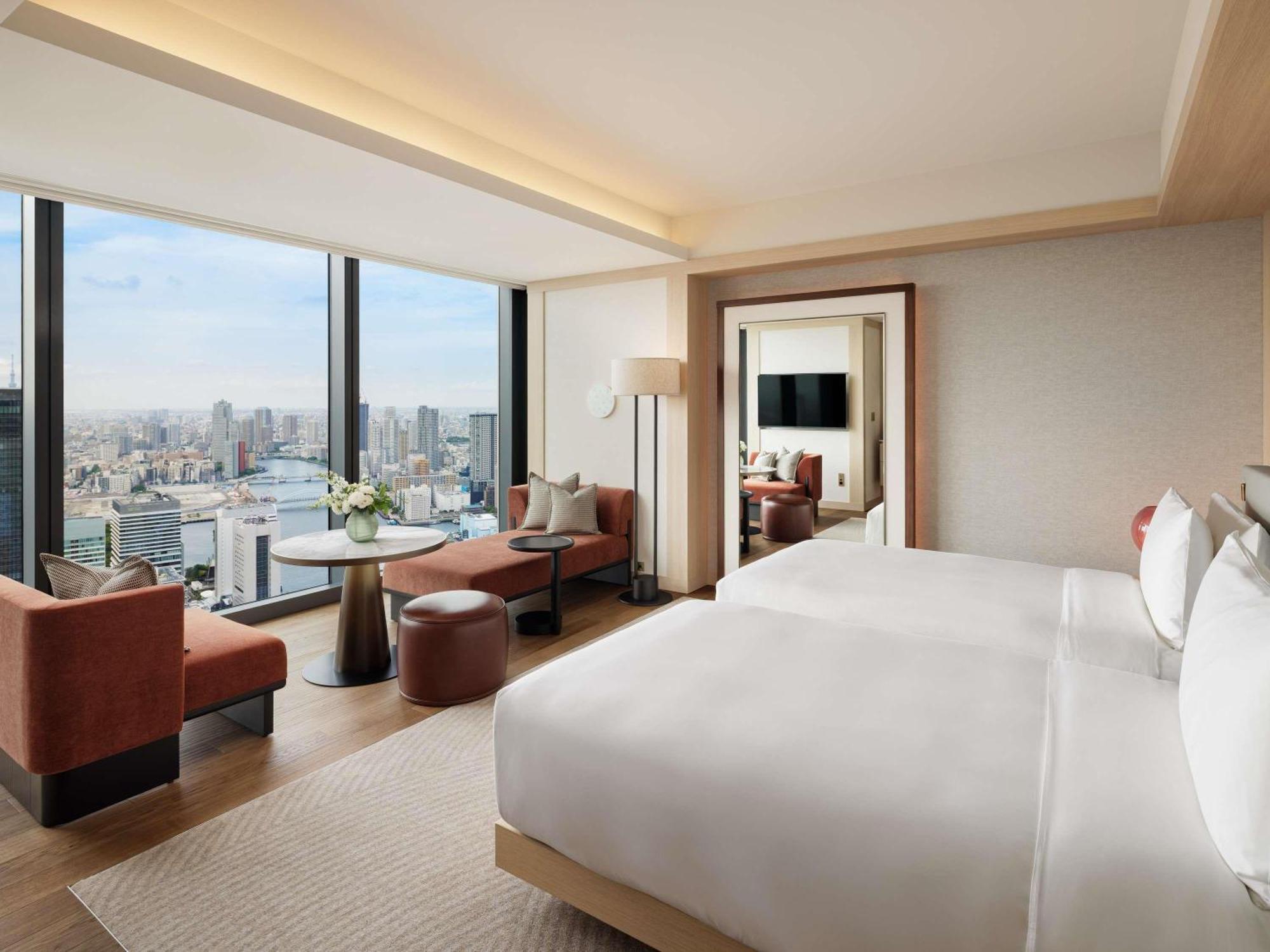 Chambre Lits Jumeaux - Vue sur Horizon