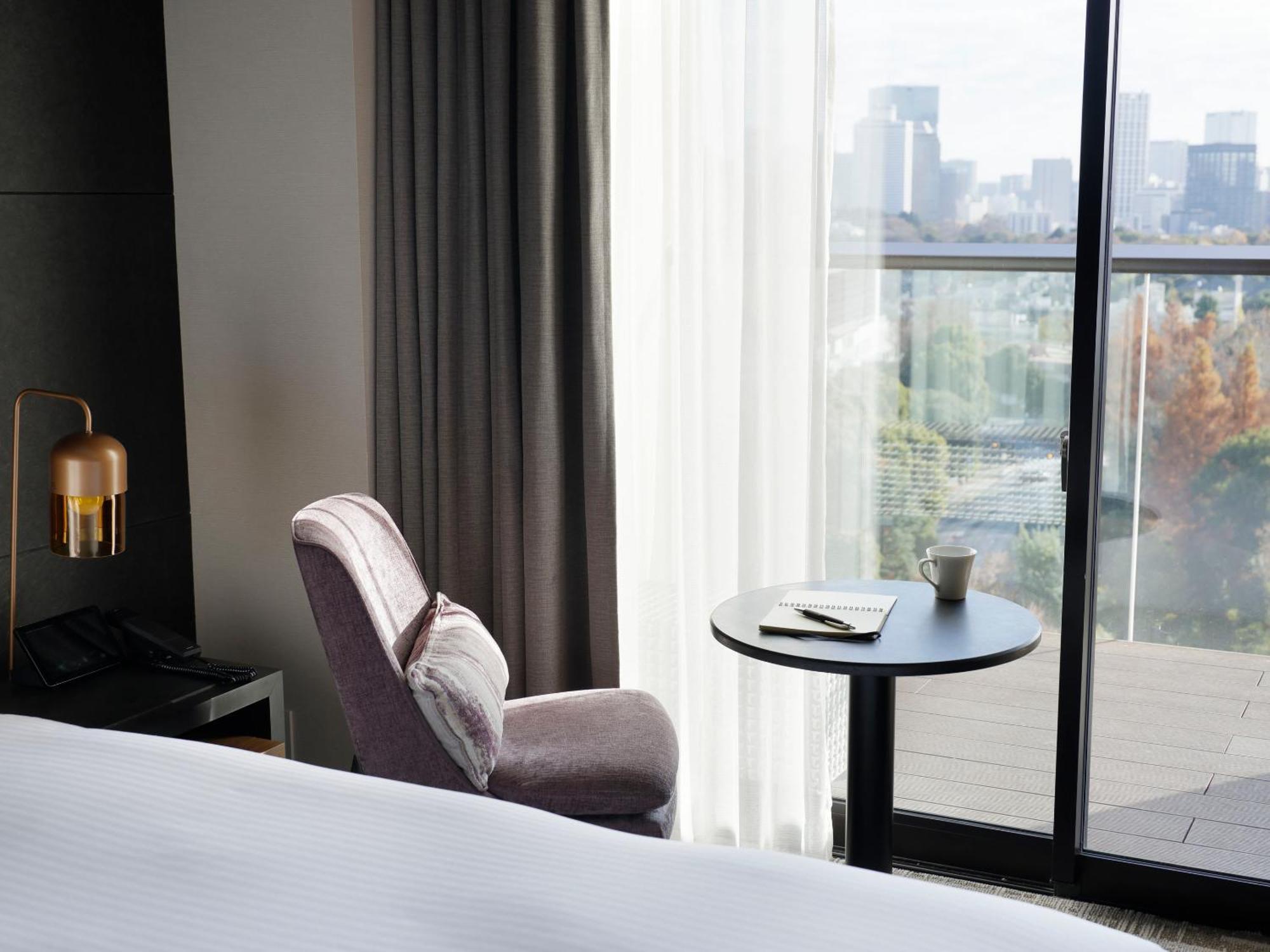 Chambre Lit Queen-size Accessible avec Balcon