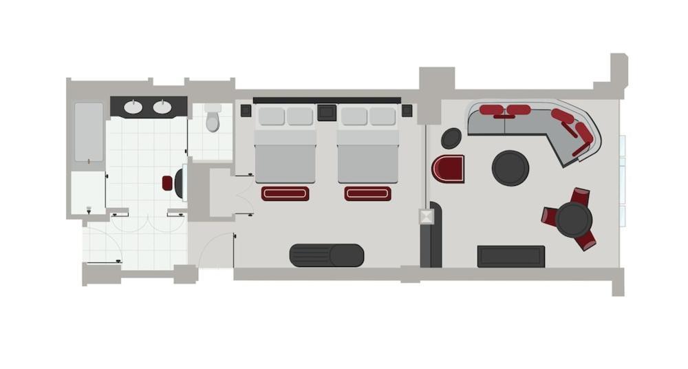 Suite Deluxe 2 Lits Queen-Size + Suite Lit King-Size Deluxe