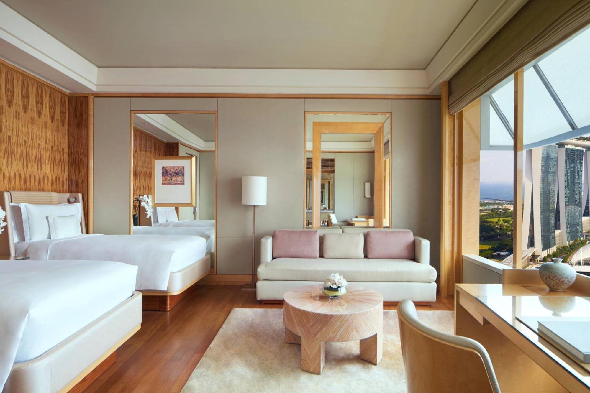 Hébergement Deluxe Marina avec 2 Lits Jumeaux - Vue sur Marina Bay