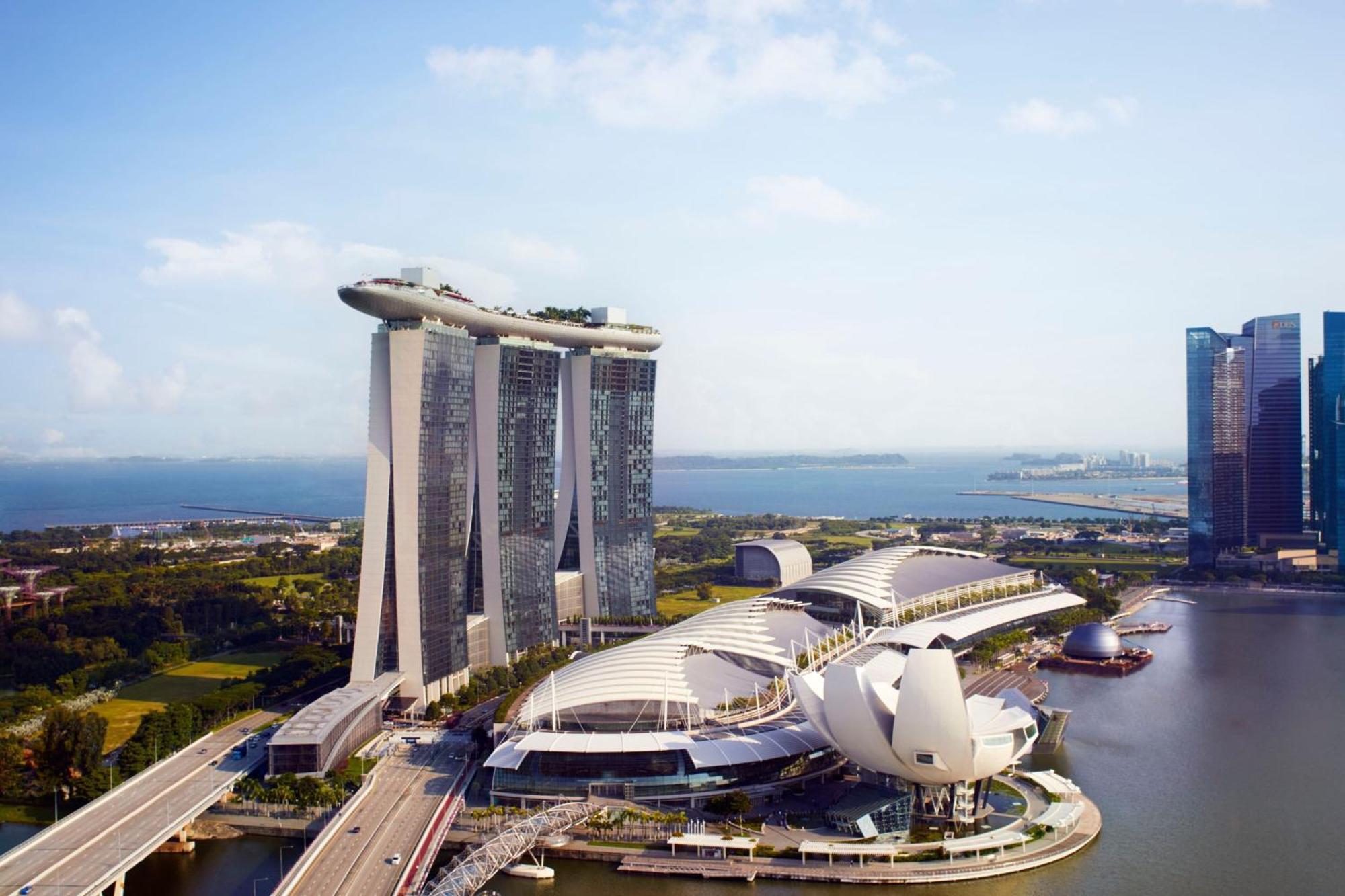 Suite Millenia 1 Chambre avec 1 Lit King-Size - Vue sur Marina Bay - Accès au Salon