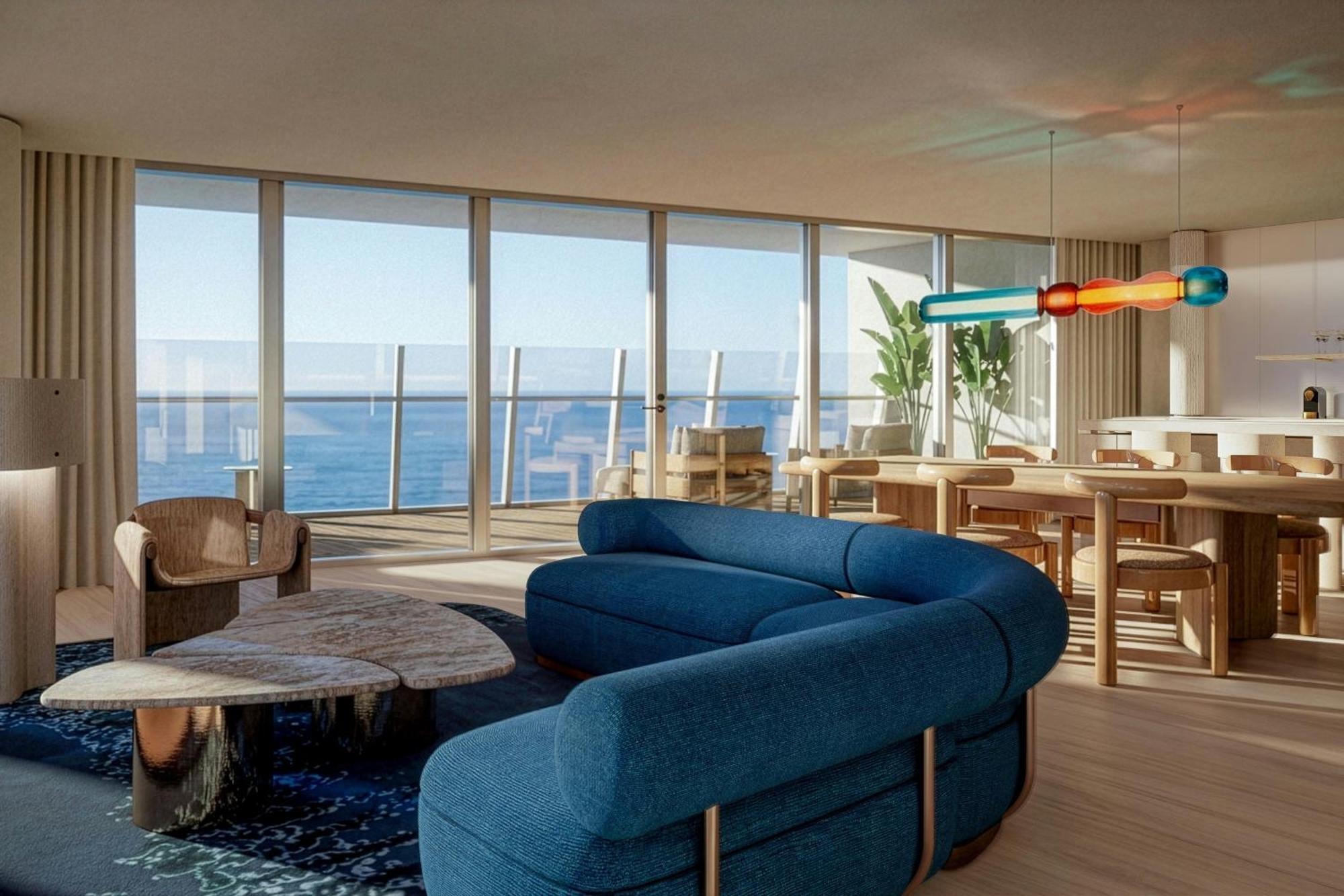 Suite Loft 2 Chambres avec 1 Lit King-Size et 2 Lits Simples