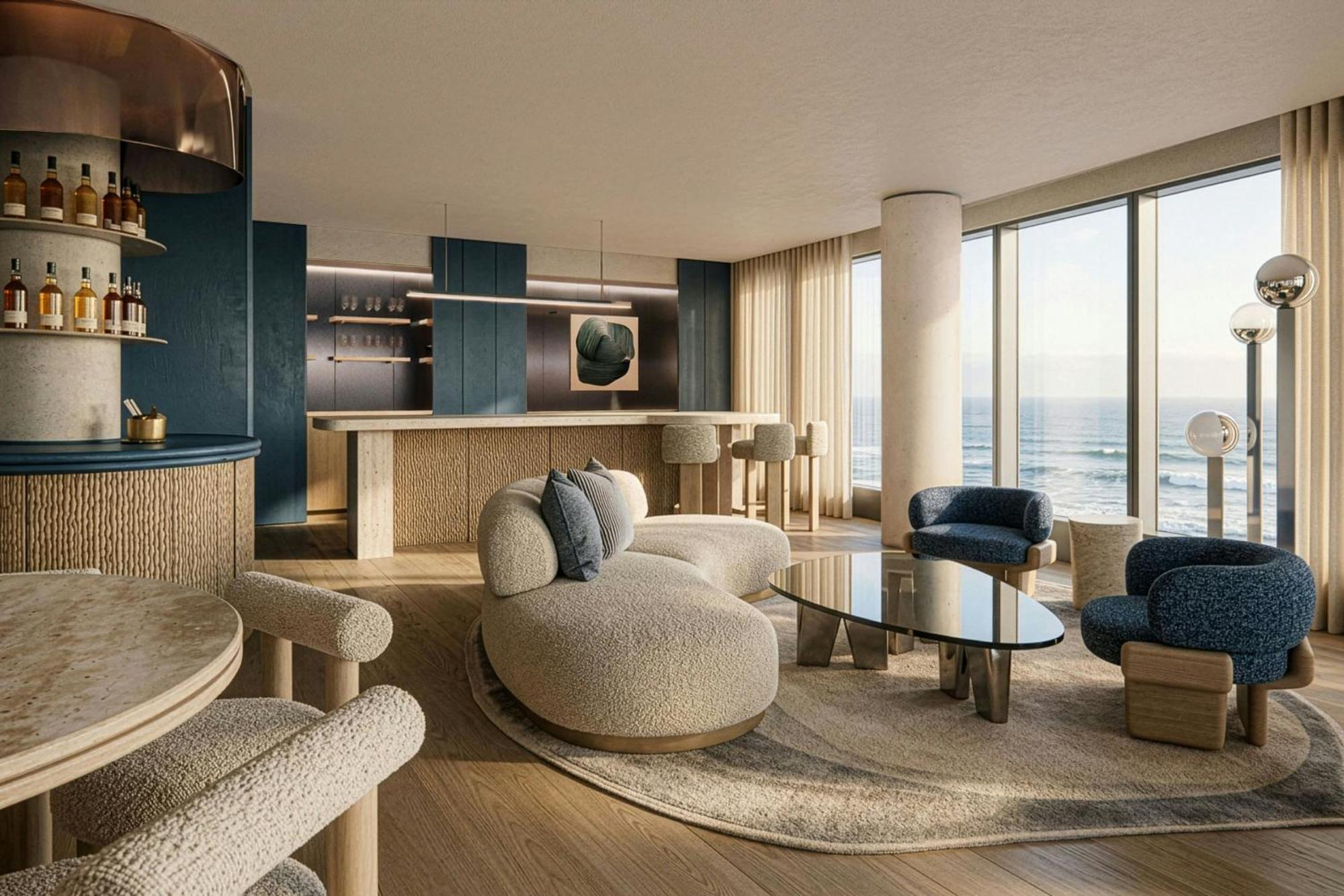 Suite Présidentielle Penthouse 3 Chambres avec Terrasse - Vue sur Front de Mer