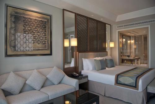 Chambre Lit King-Size Deluxe - Vue sur Burj - Offre Séjour - 50 % de Réduction sur la Nourriture, les Boissons, le Spa et la Blanchisserie, Enregistrement Anticipé et Départ Tardif
