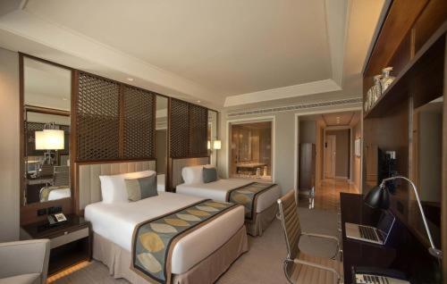 Chambre Lits Jumeaux Club - Vue sur la Burj