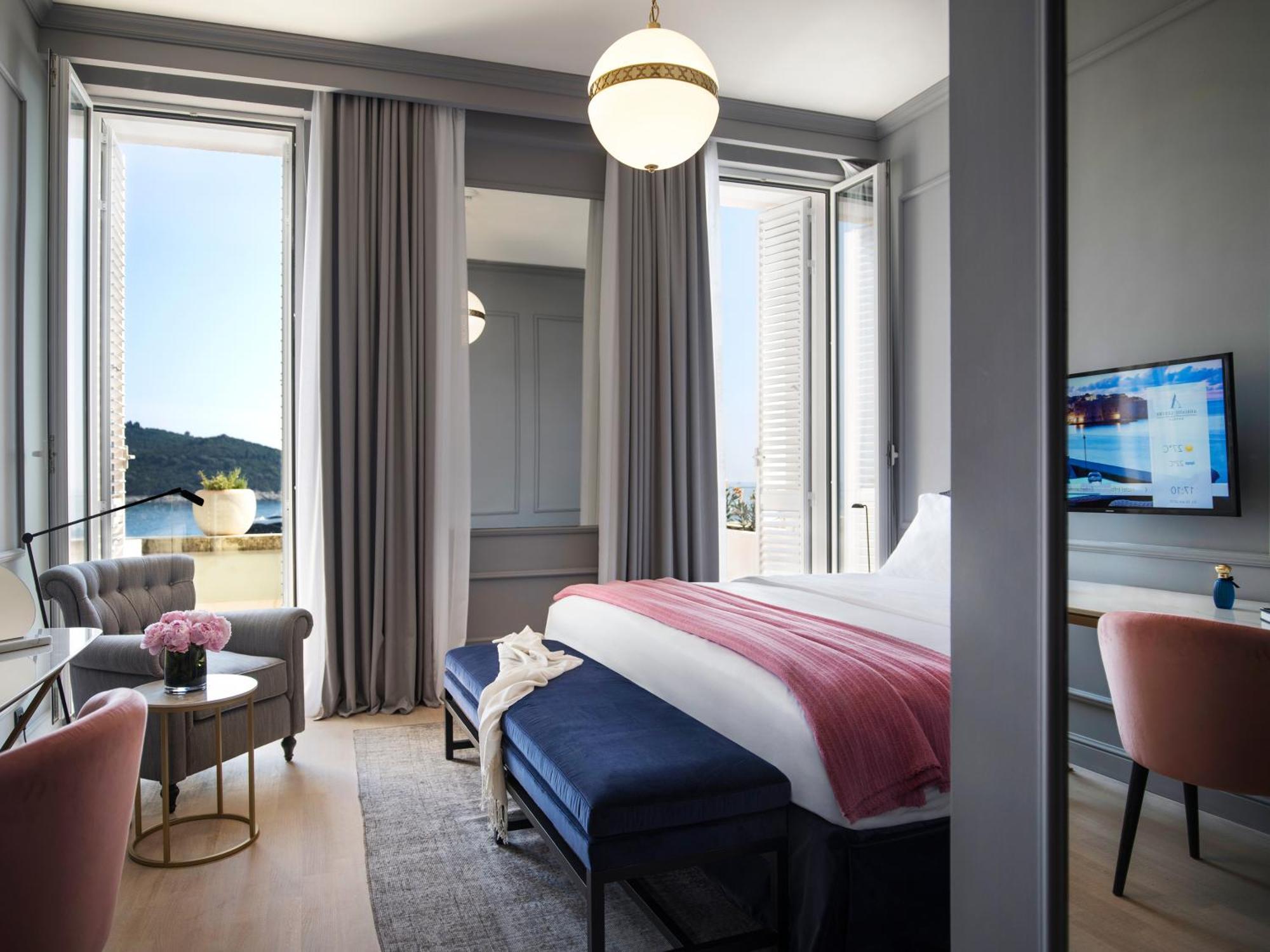 Chambre Double Deluxe dans Villa Odak avec Terrasse - Vue sur Mer