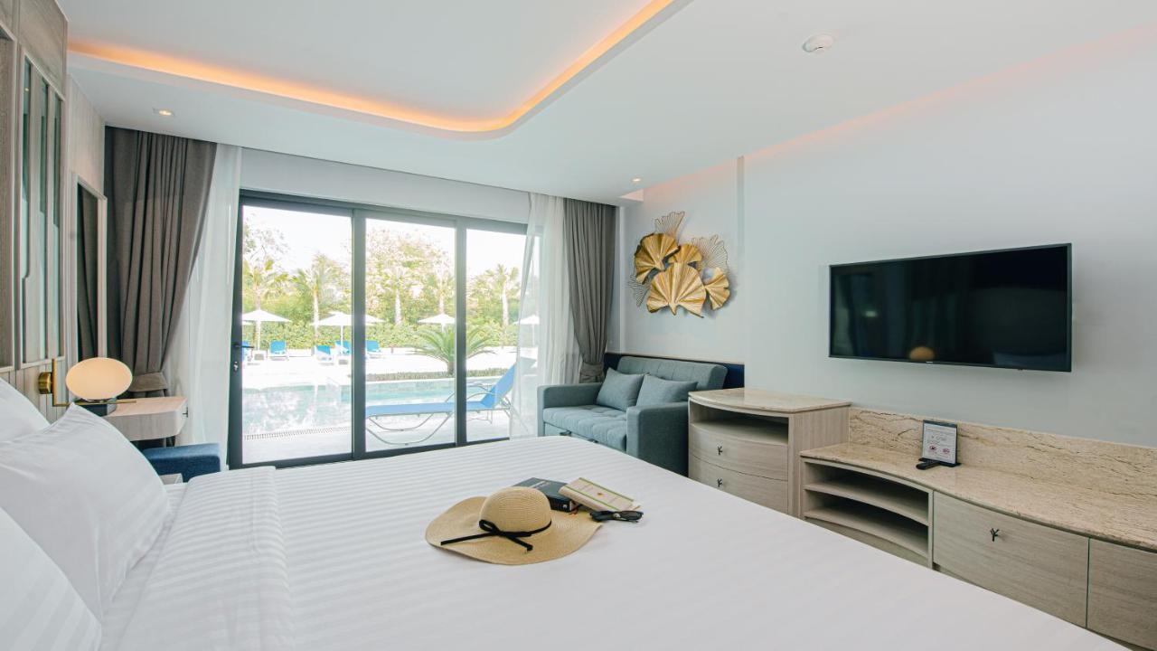 Chambre Double ou Lits Jumeaux de Luxe avec Accès Piscine